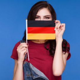 German language: features of its study and practical examples